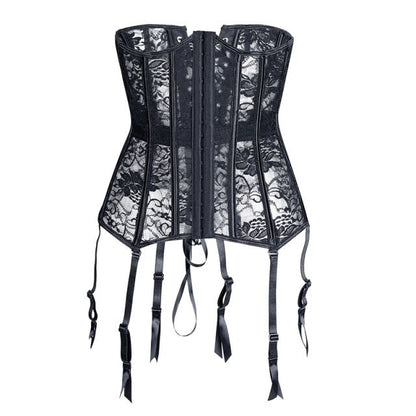 Isolde Eclipse Corset - Creepy Goth