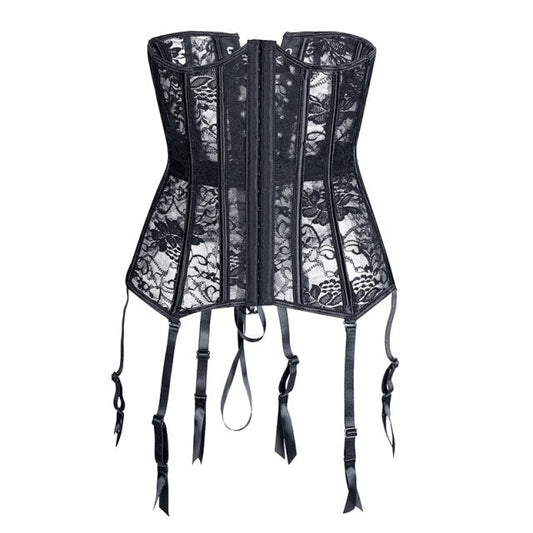 Isolde Eclipse Corset - Creepy Goth