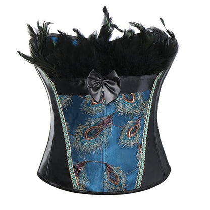 Ivona Black Halo Corset - Creepy Goth