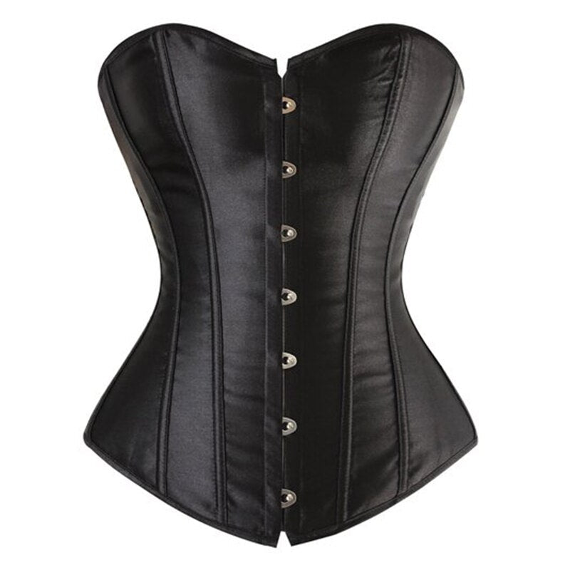 Astrid Dark Blossom Corset - Creepy Goth
