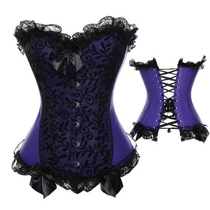 Morgana Witchfire Corset - Creepy Goth