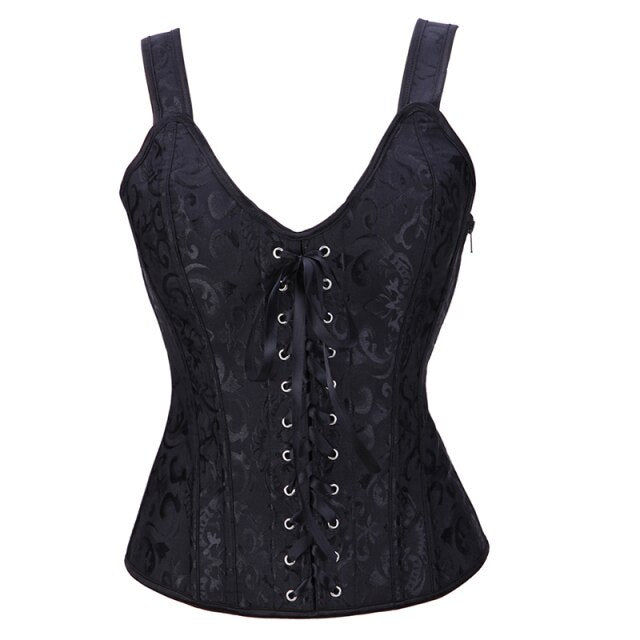 Thalia Dominion Corset - Creepy Goth