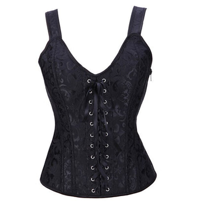 Thalia Dominion Corset - Creepy Goth