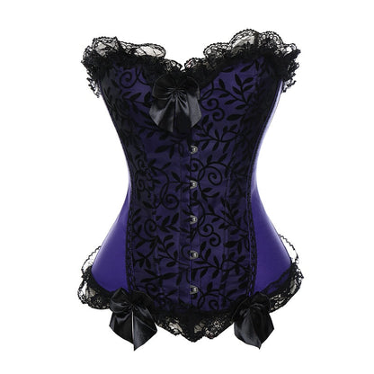 Morgana Witchfire Corset - Creepy Goth