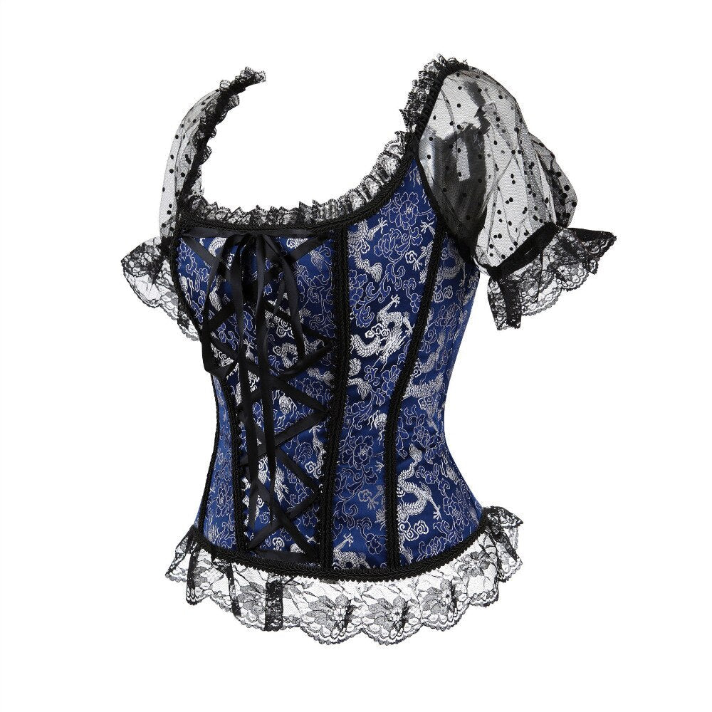 Corvina Ravenbind lace corset