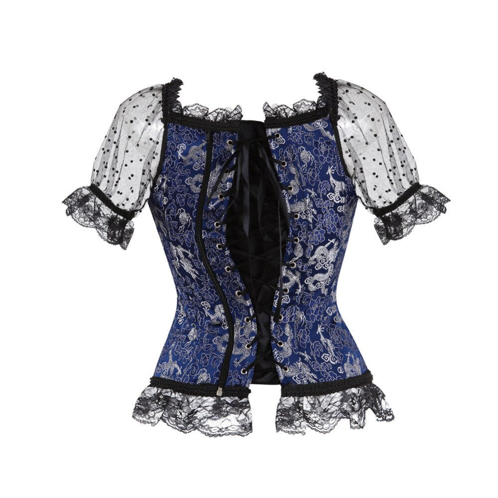 Corvina Ravenbind lace corset