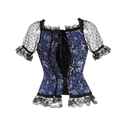 Corvina Ravenbind lace corset