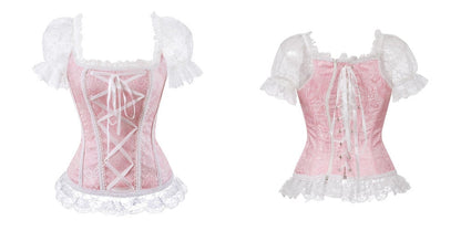 Corvina Ravenbind lace corset
