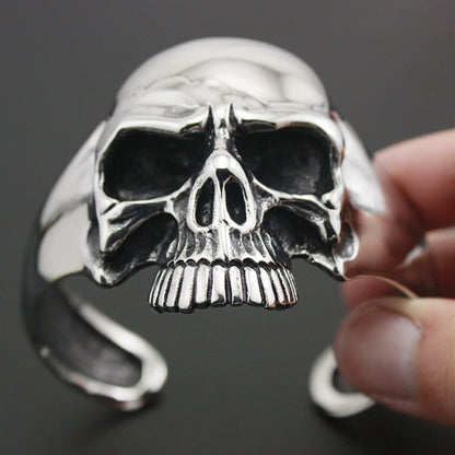 Heavy Skull Cuff bracelet