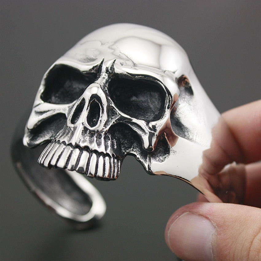 Heavy Skull Cuff bracelet