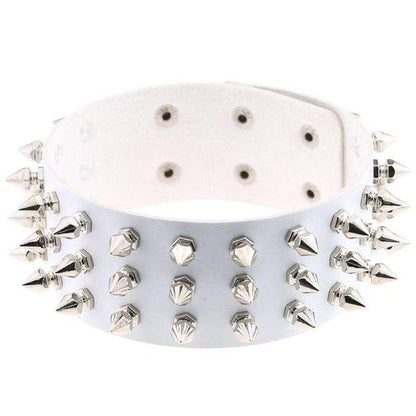 Studded Choker Necklace - Creepy Goth