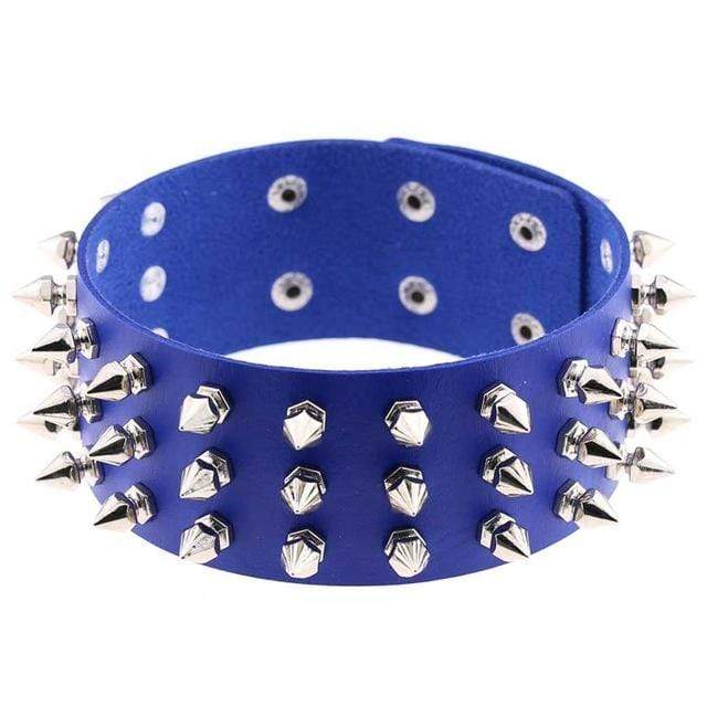 Studded Choker Necklace - Creepy Goth