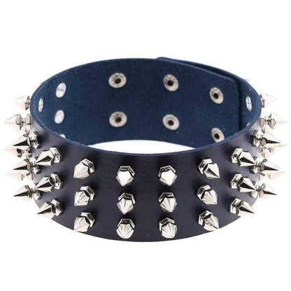 Studded Choker Necklace - Creepy Goth