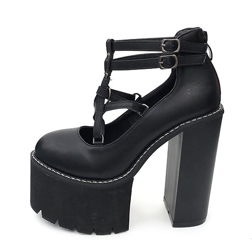 Chunky Devil Doll Shoes - alternate studio view (12 of 26)