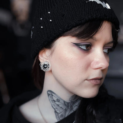 SACRED FLAME HEART TUNNELS (316L STAINLESS STEEL)