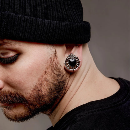 SACRED FLAME HEART TUNNELS (316L STAINLESS STEEL)