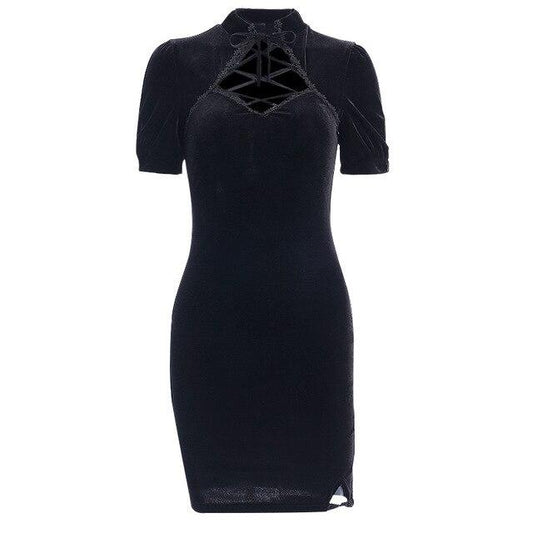 Retro Gothic Dress