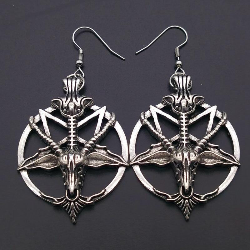 Retro Pentagram Earrings - primary lifestyle photo (1 of 4)