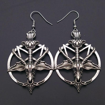 Retro Pentagram Earrings - primary lifestyle photo (1 of 4)