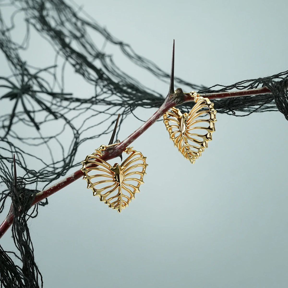 RIBHEART EARRINGS