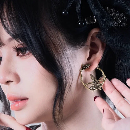ROSEBIRD HOOP EARRINGS