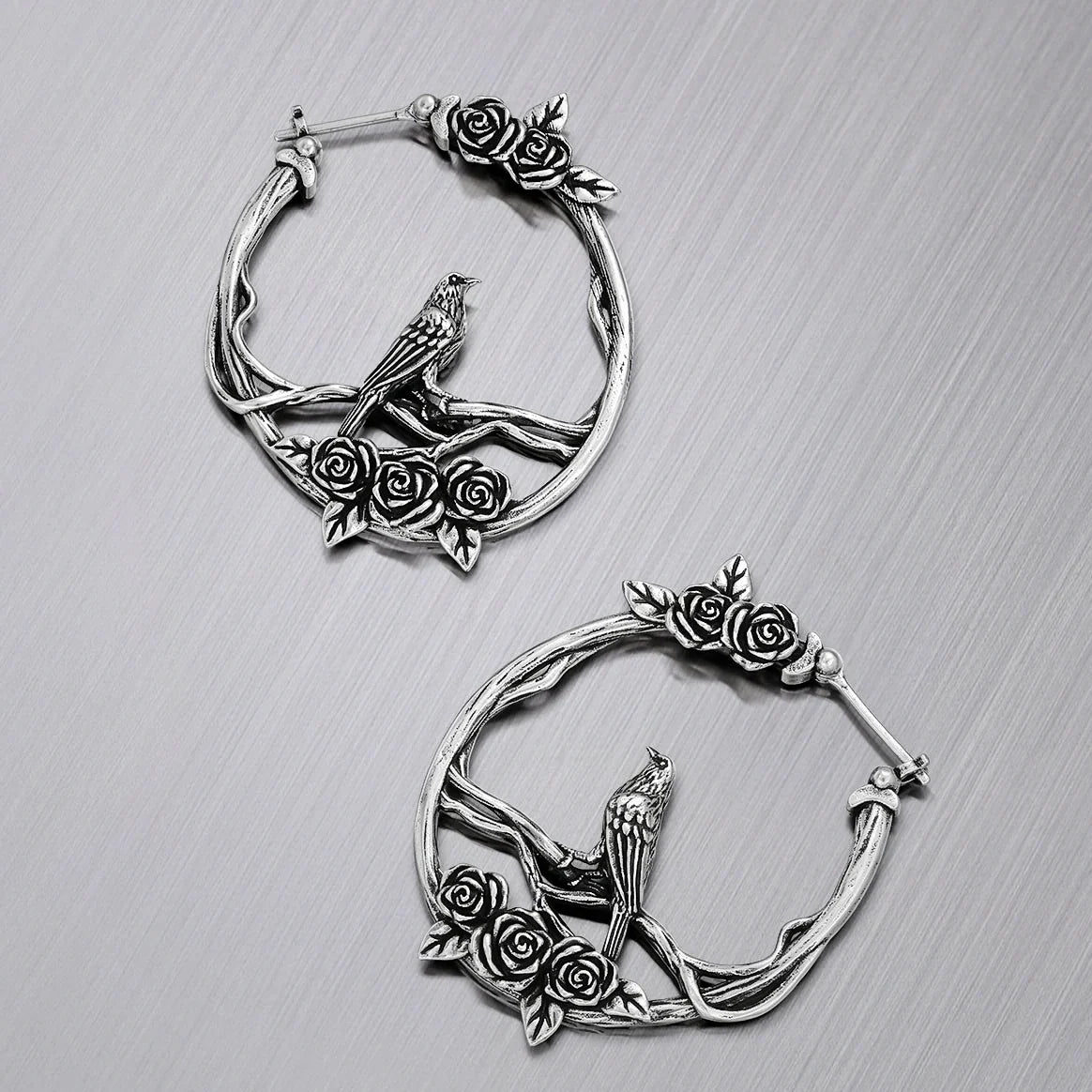 ROSEBIRD HOOP EARRINGS