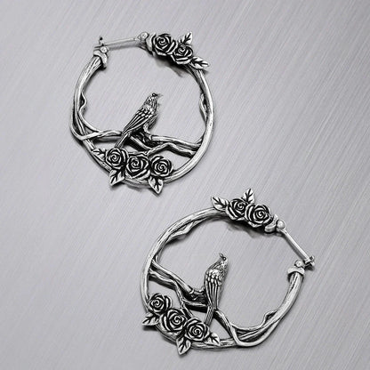 ROSEBIRD HOOP EARRINGS