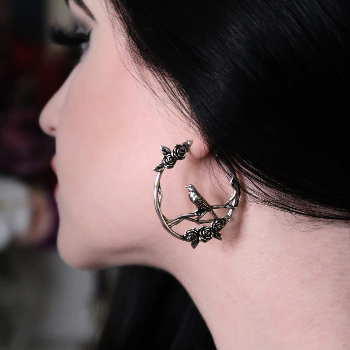 ROSEBIRD HOOP EARRINGS