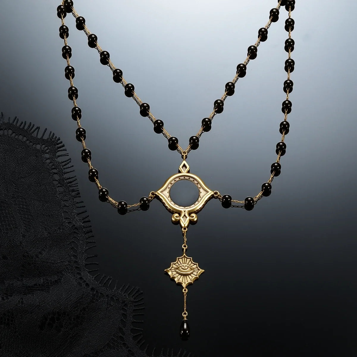 SCRYING MIRROR NECKLACE