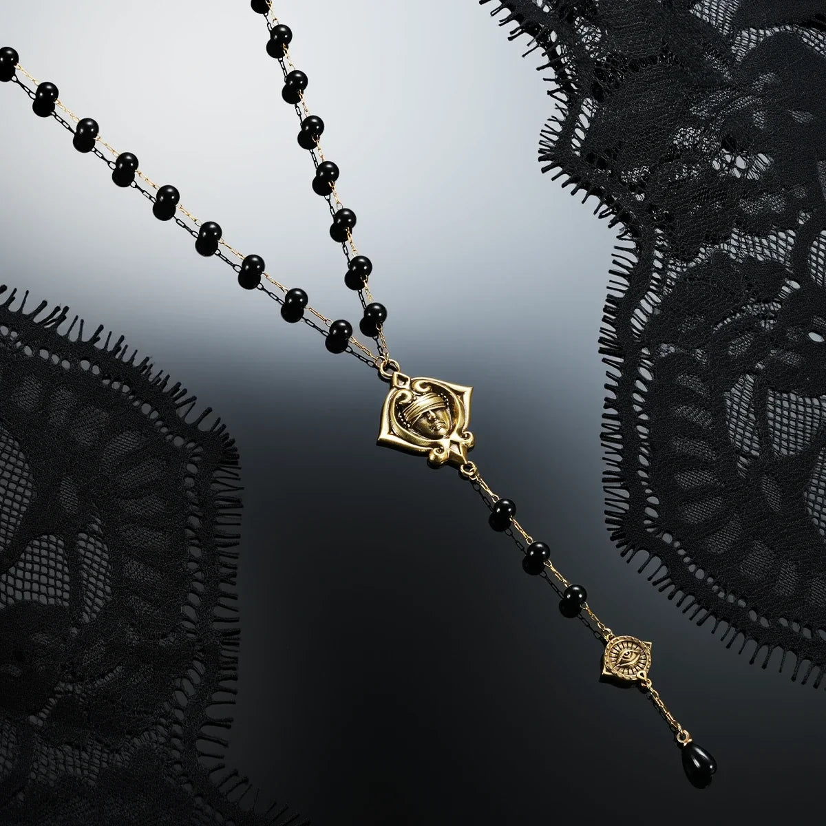 SECOND SIGHT LARIAT NECKLACE