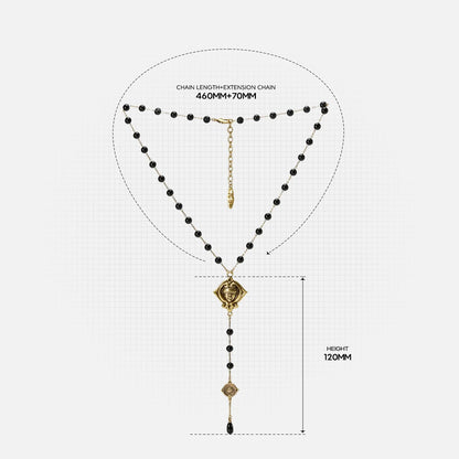 SECOND SIGHT LARIAT NECKLACE