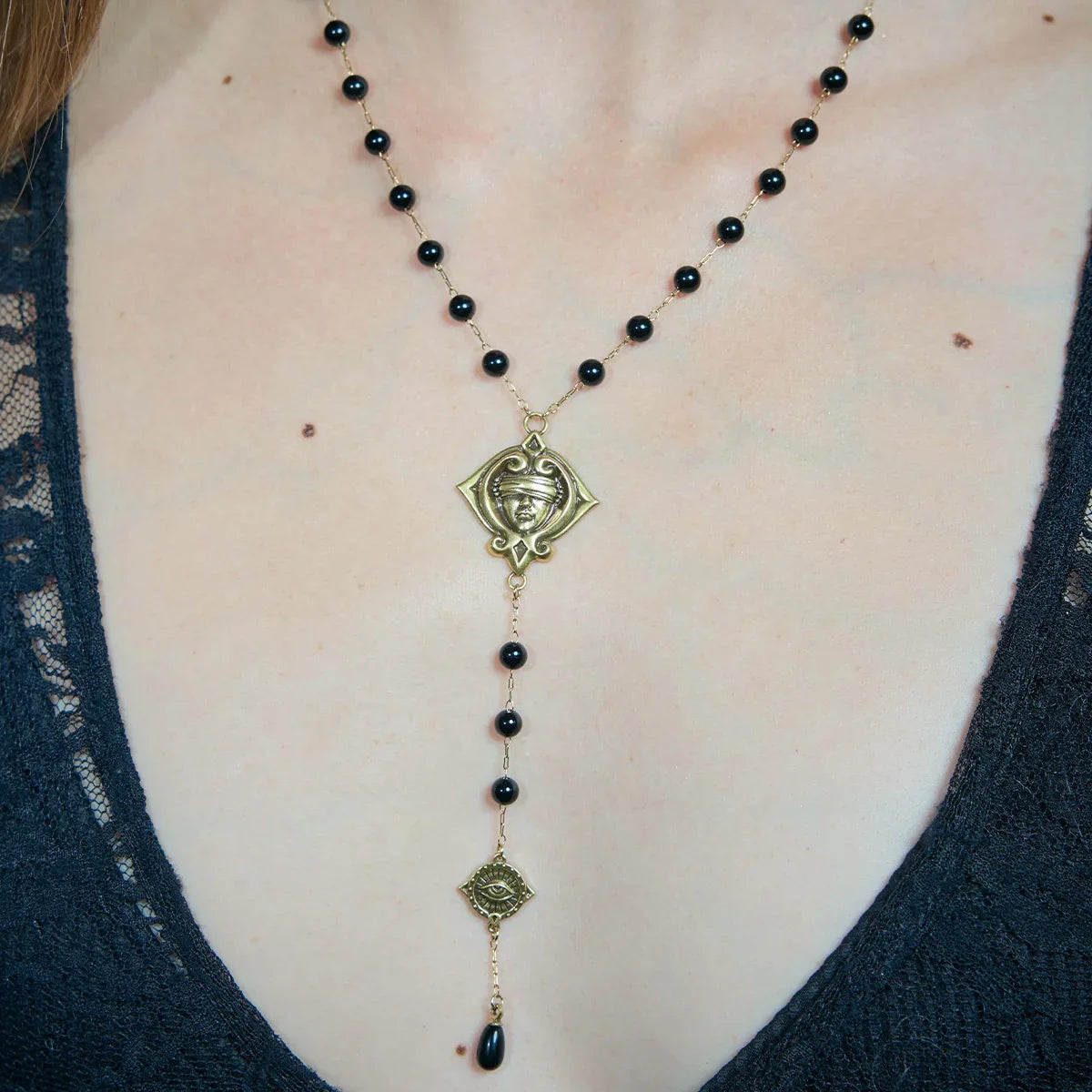 SECOND SIGHT LARIAT NECKLACE