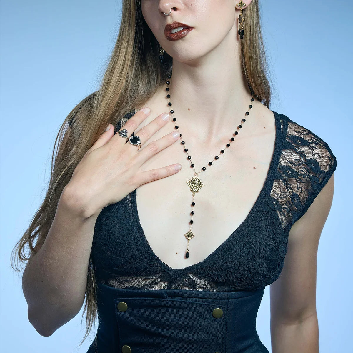 SECOND SIGHT LARIAT NECKLACE
