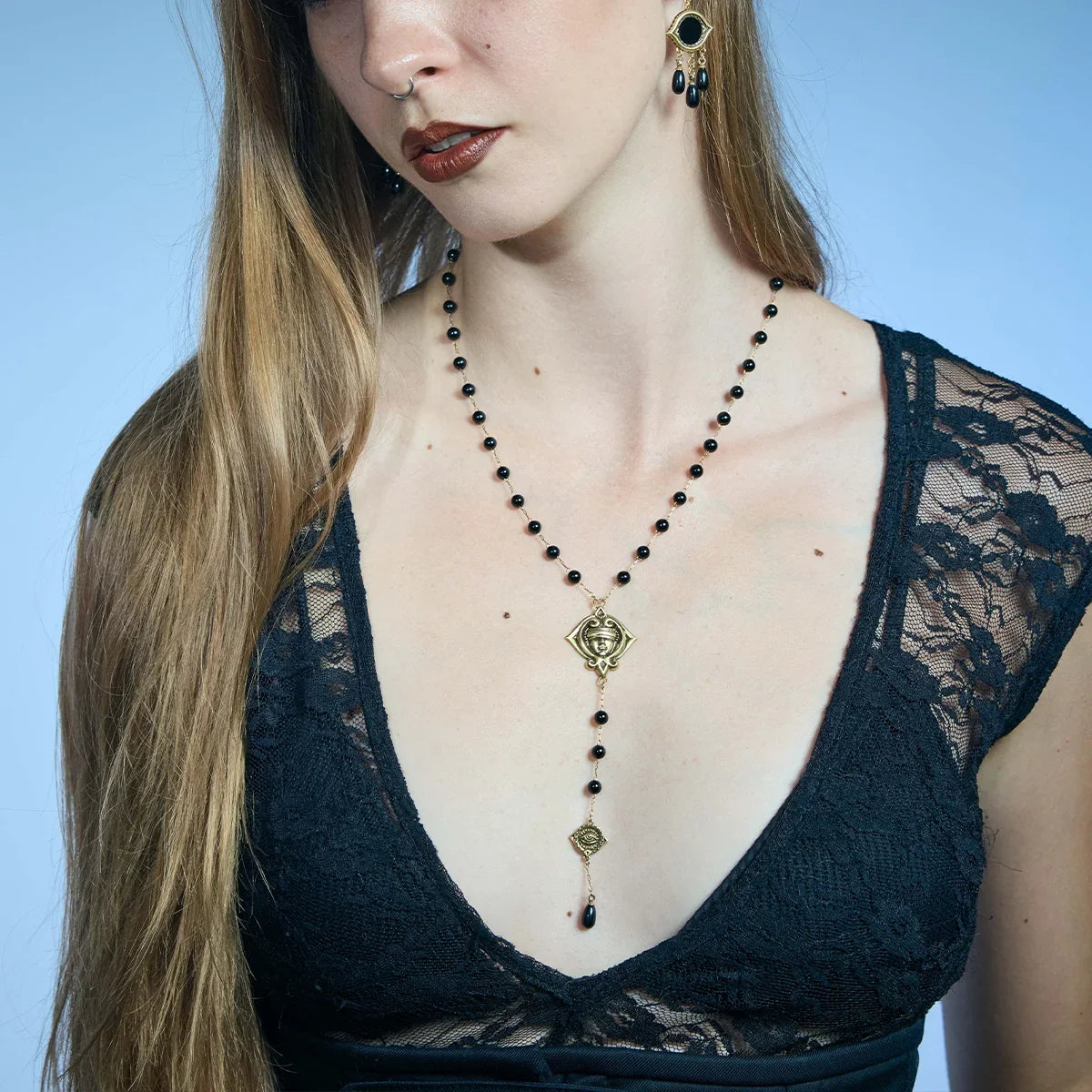SECOND SIGHT LARIAT NECKLACE