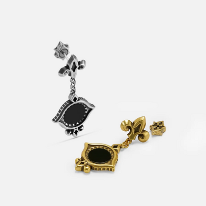 SILENT LENS EARRINGS