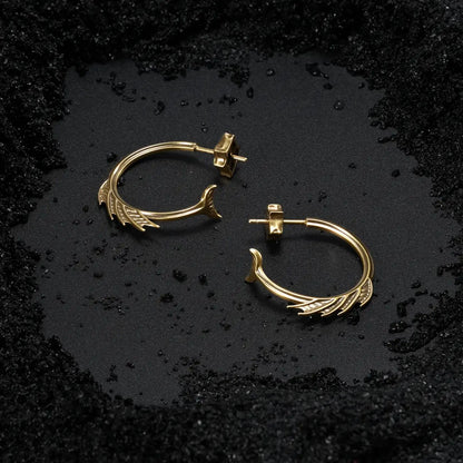 SIREN CREST EARRINGS