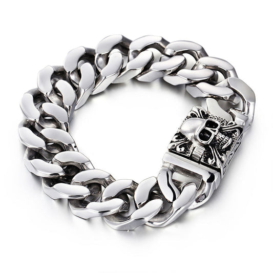 Skull and Crossbones Bracelet