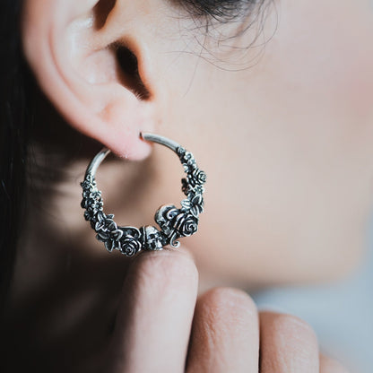 SKULL BLOSSOM EARRINGS