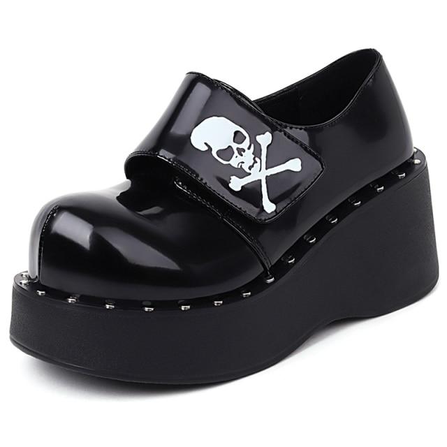 Skull Boots - alternate studio view (2 of 4)