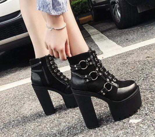 Gothic Harness Boots