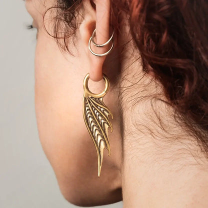 SPINED WING EARRINGS