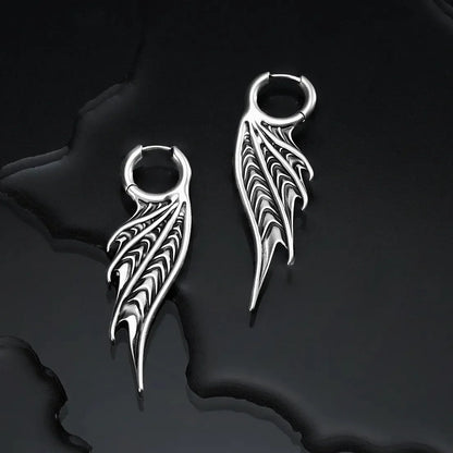 SPINED WING EARRINGS
