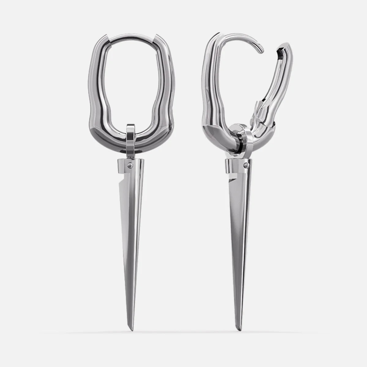 Tapered Edge Earrings