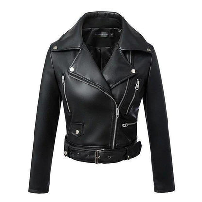 Luna Rider Leather Jacket - Creepy Goth