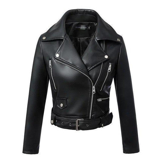 Luna Rider Leather Jacket - Creepy Goth
