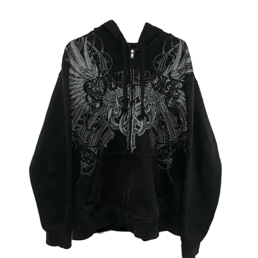 Women's Hooded Sweatshirt - front studio view (1 of 2)