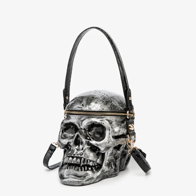 Skull Head Bag - alternate studio view (2 of 5)