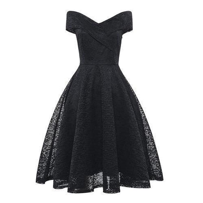 Gothic Vintage Dress - front studio view (1 of 6)