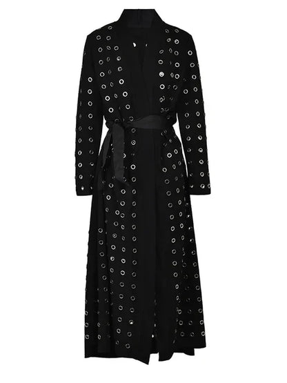 Women's Long Coat Black