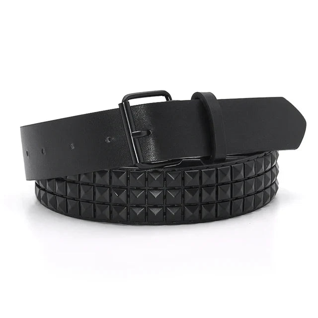 Unisex Studded Belt - alternate studio view (2 of 2)